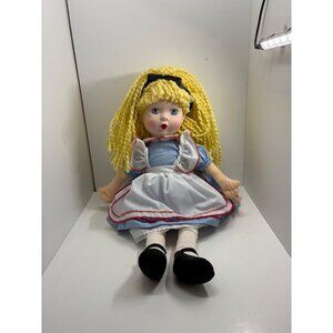 Madame Alexander Alice in Wonderland Cloth Doll with Tag